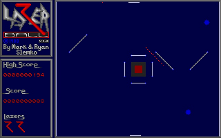 Lazer Ball atari screenshot